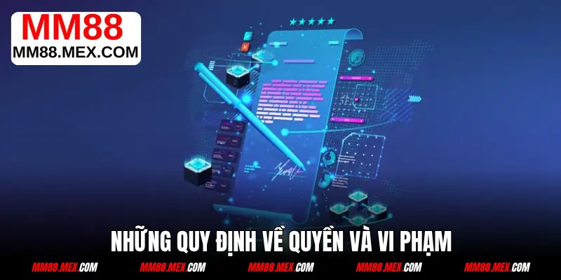 Những quy định về quyền và vi phạm